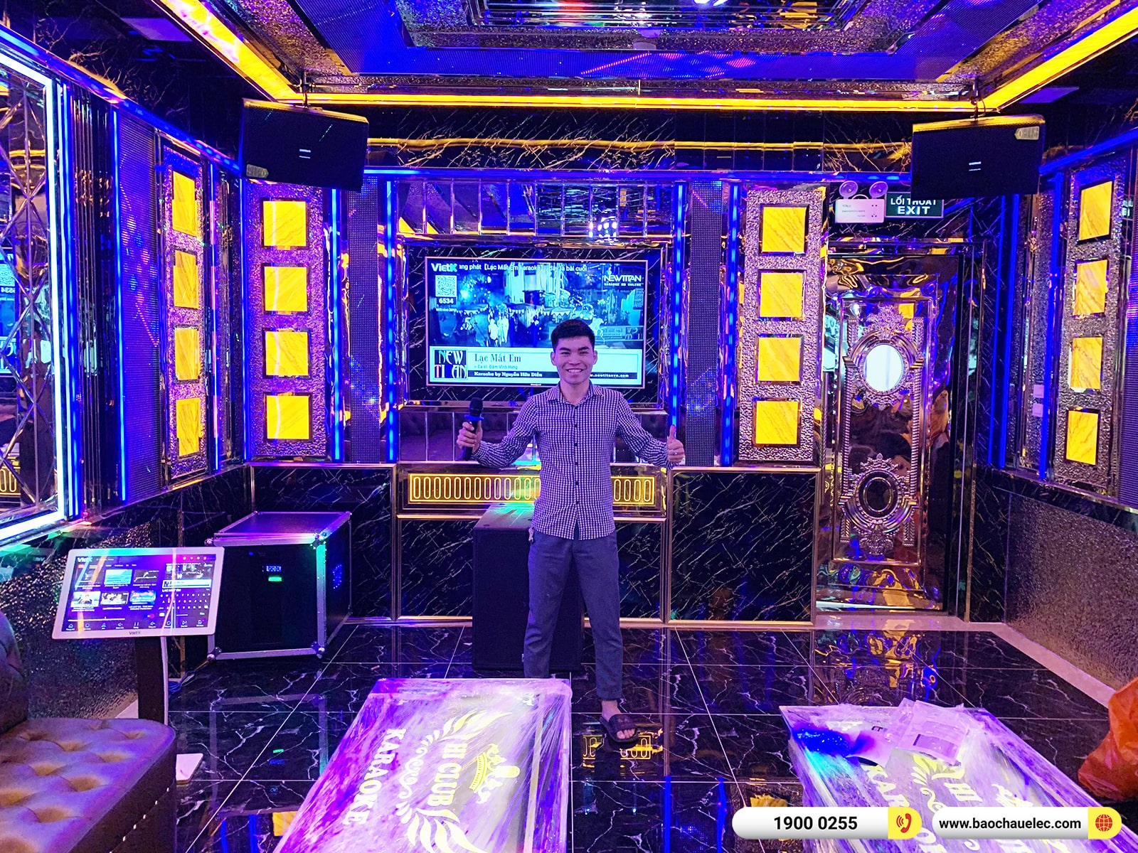 Lắp đặt 3 ph&ograve;ng h&aacute;t kinh doanh gần 310tr cho karaoke Hi Club tại H&agrave; Nội (Domus DP6120 Max, VM820A, VM1020A, KX180A,&hellip;)