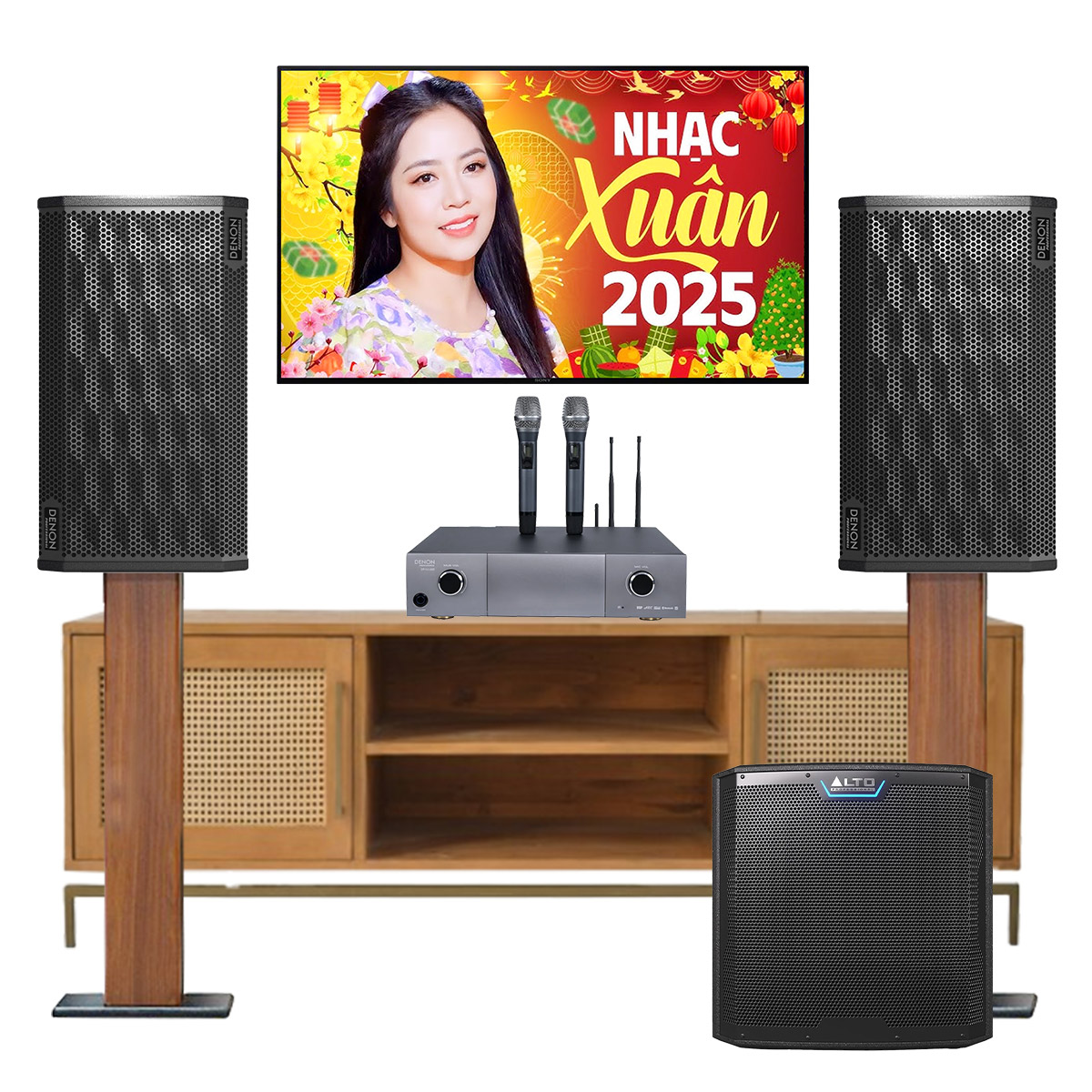 Dàn karaoke gia đình hiện đại Denon 03