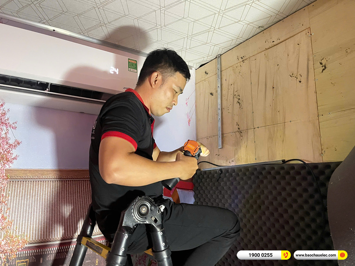Lắp đặt 4 ph&ograve;ng karaoke box mini cho qu&aacute;n Cafe 365 tại Cần Thơ 