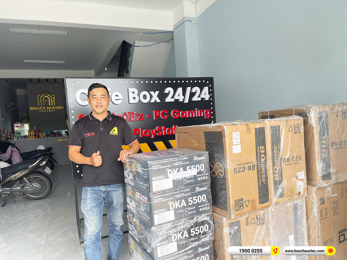Lắp đặt 5 ph&ograve;ng karaoke box mini cho qu&aacute;n Caf&eacute; Box 24/24 tại Cần Thơ