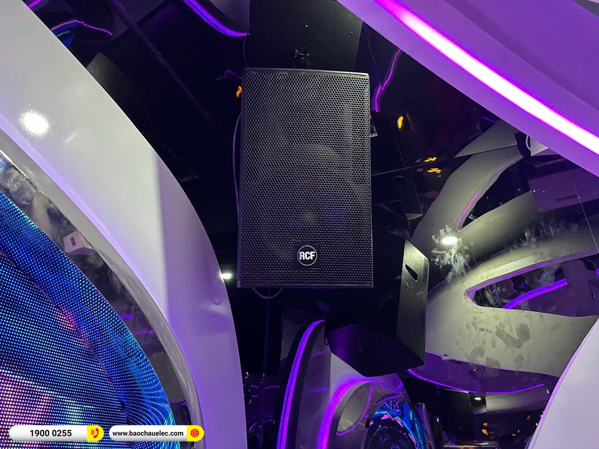 Lắp đặt 5 ph&ograve;ng h&aacute;t karaoke kinh doanh RCF cho qu&aacute;n Karaoke A999 tại H&agrave; Giang