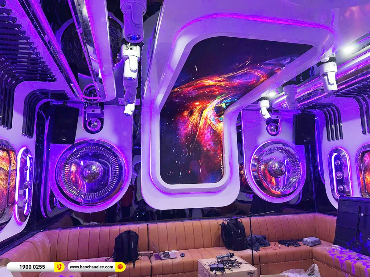 Lắp đặt 5 ph&ograve;ng h&aacute;t karaoke kinh doanh RCF cho qu&aacute;n Karaoke A999 tại H&agrave; Giang