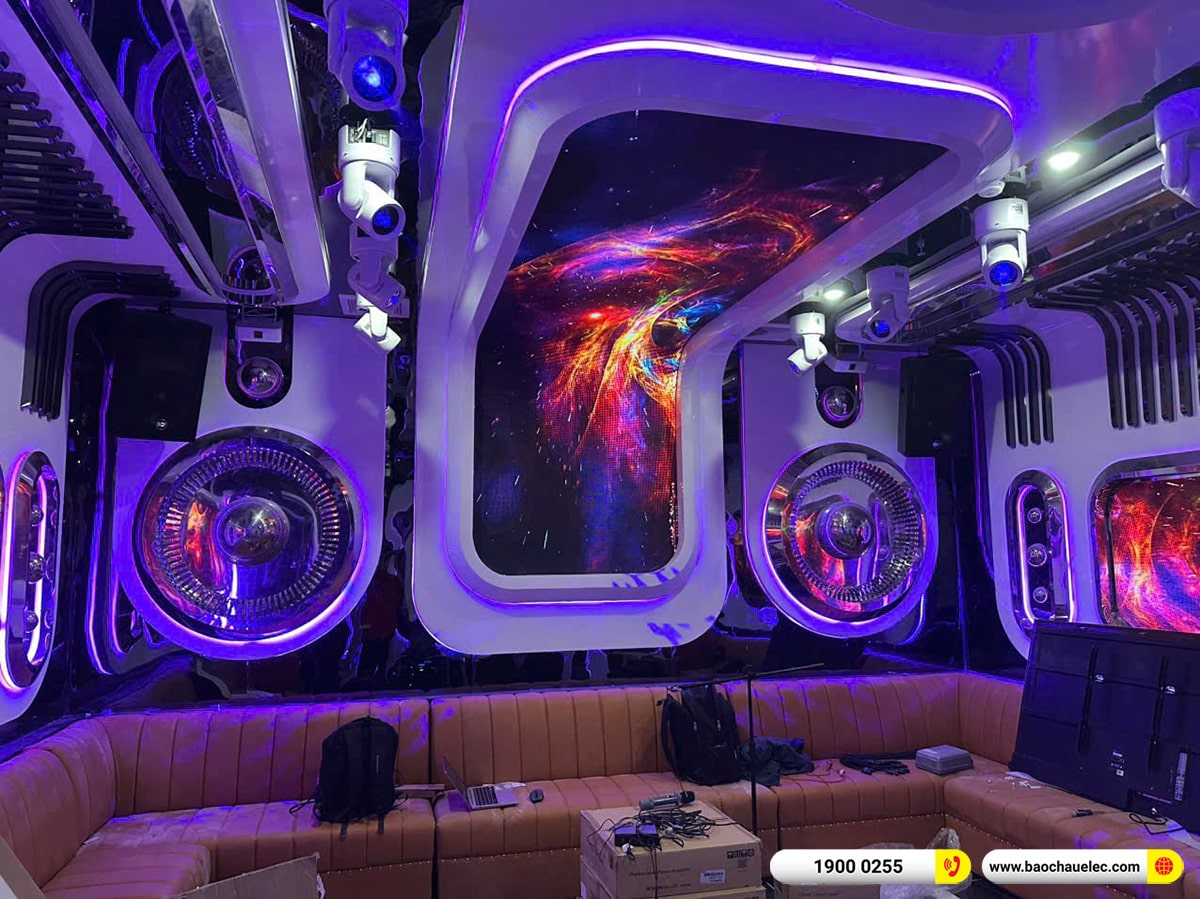 Lắp đặt 5 ph&ograve;ng h&aacute;t karaoke kinh doanh RCF cho qu&aacute;n Karaoke A999 tại H&agrave; Giang
