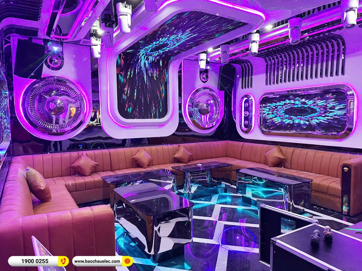 Lắp đặt 5 ph&ograve;ng h&aacute;t karaoke kinh doanh RCF cho qu&aacute;n Karaoke A999 tại H&agrave; Giang