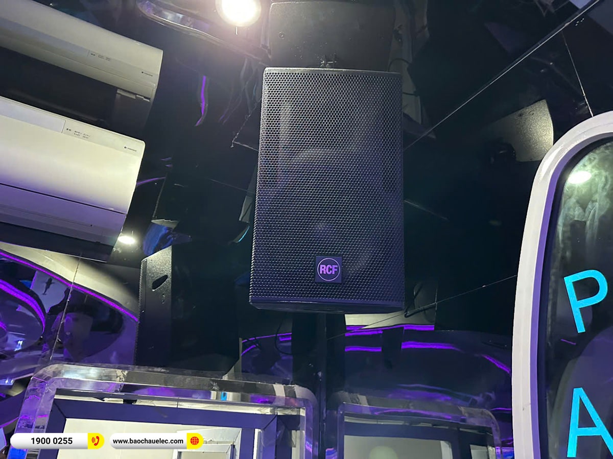 Lắp đặt 5 ph&ograve;ng h&aacute;t karaoke kinh doanh RCF cho qu&aacute;n Karaoke A999 tại H&agrave; Giang