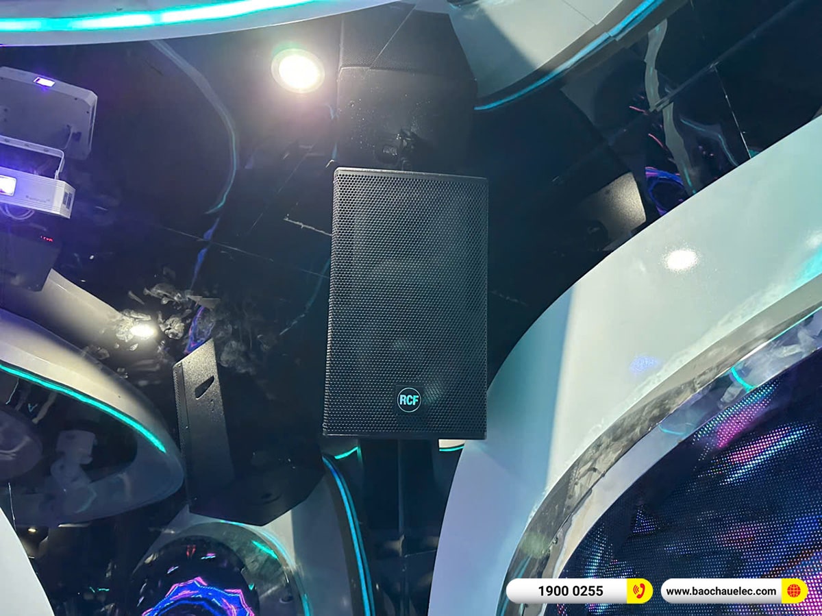 Lắp đặt 5 ph&ograve;ng h&aacute;t karaoke kinh doanh RCF cho qu&aacute;n Karaoke A999 tại H&agrave; Giang