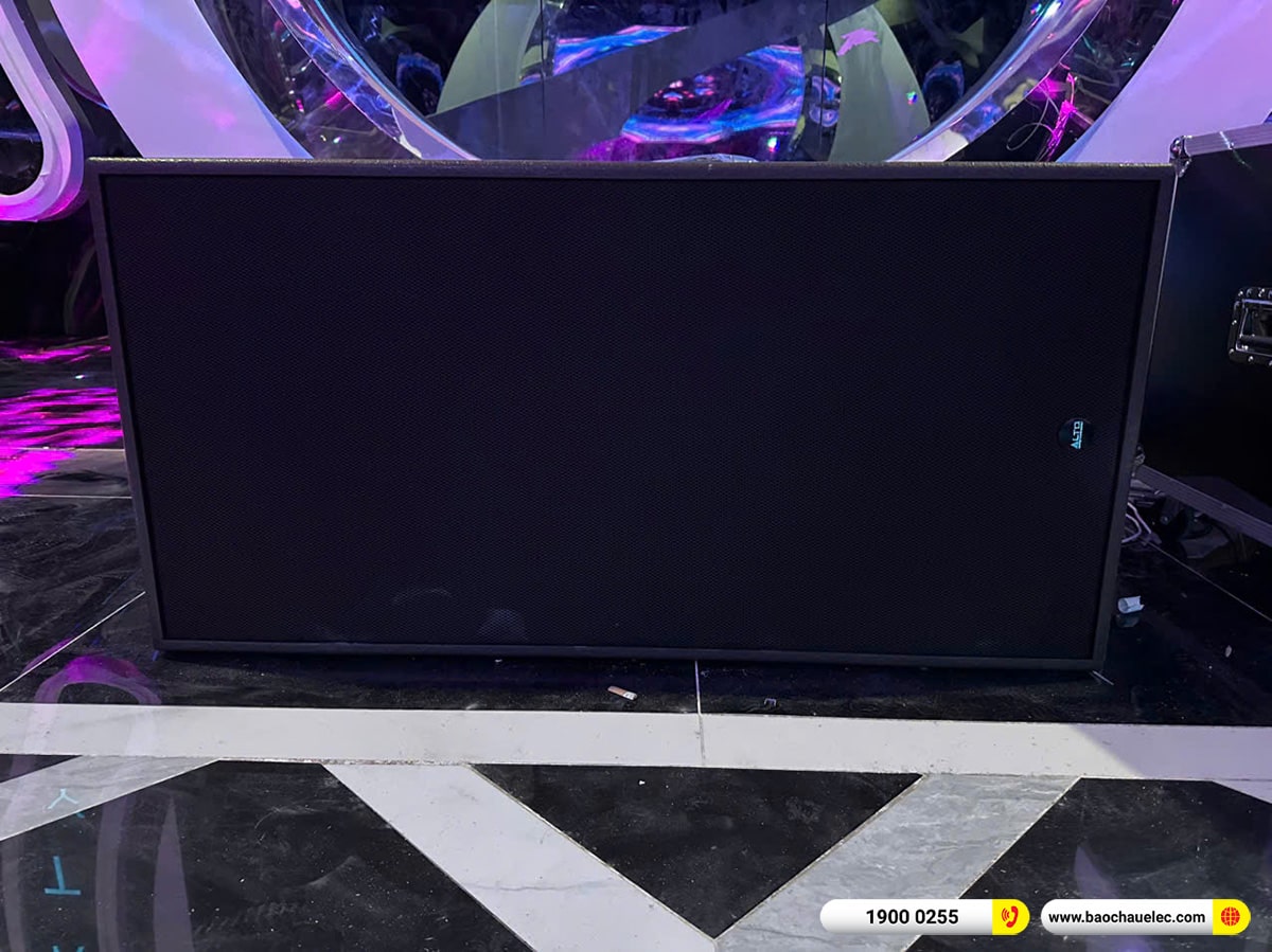 Lắp đặt 5 ph&ograve;ng h&aacute;t karaoke kinh doanh RCF cho qu&aacute;n Karaoke A999 tại H&agrave; Giang