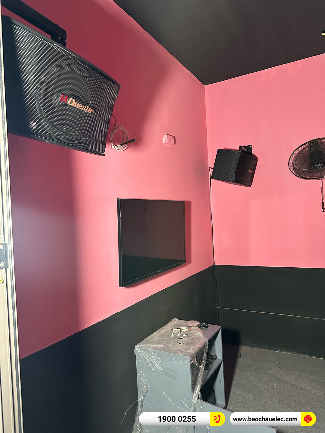 Lắp đặt 6 ph&ograve;ng karaoke box mini cho qu&aacute;n Qu&aacute;n No.1 Music Box ở Bắc Giang 