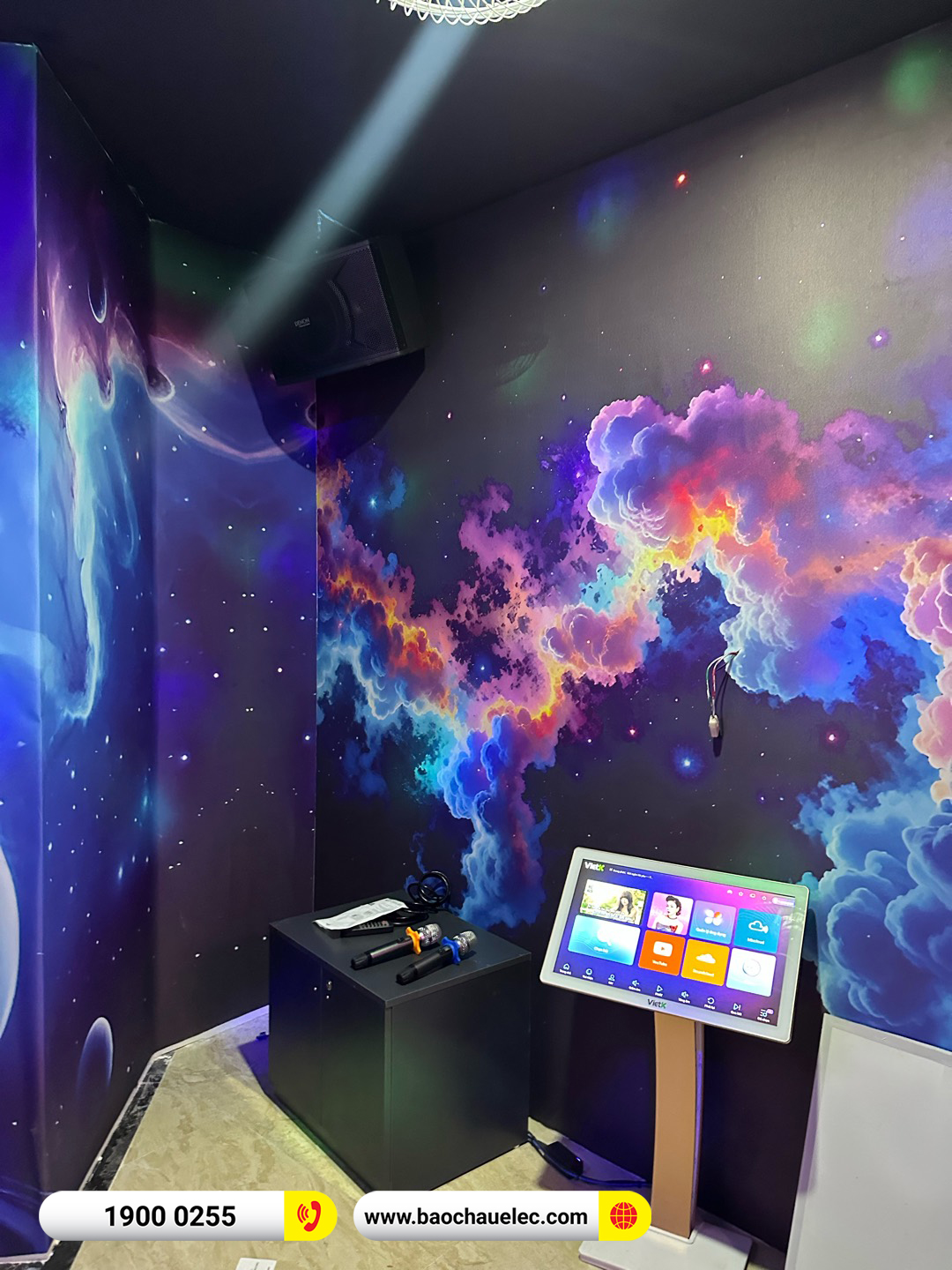 Lắp đặt 5 ph&ograve;ng karaoke box mini cho anh Tr&aacute;ng tại H&agrave; Nội 