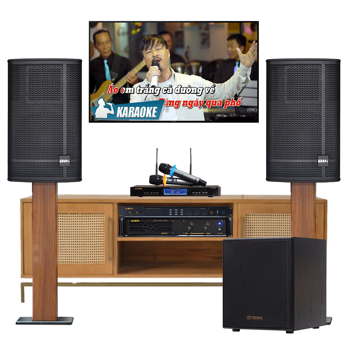 Dàn karaoke BIK DA03 (BIK KSP-5012, BIK VM620A, BIK BJ-W25AV II,…) - Hình 1