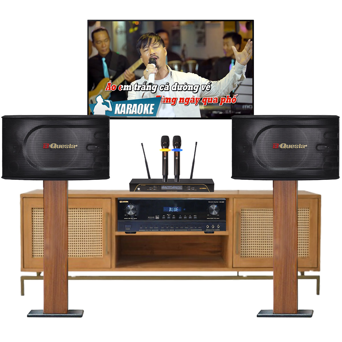 Dàn karaoke gia đình BC-BIK03 (BIK BK-C25, BIK BJ-A88, BIK BJ-U200)
