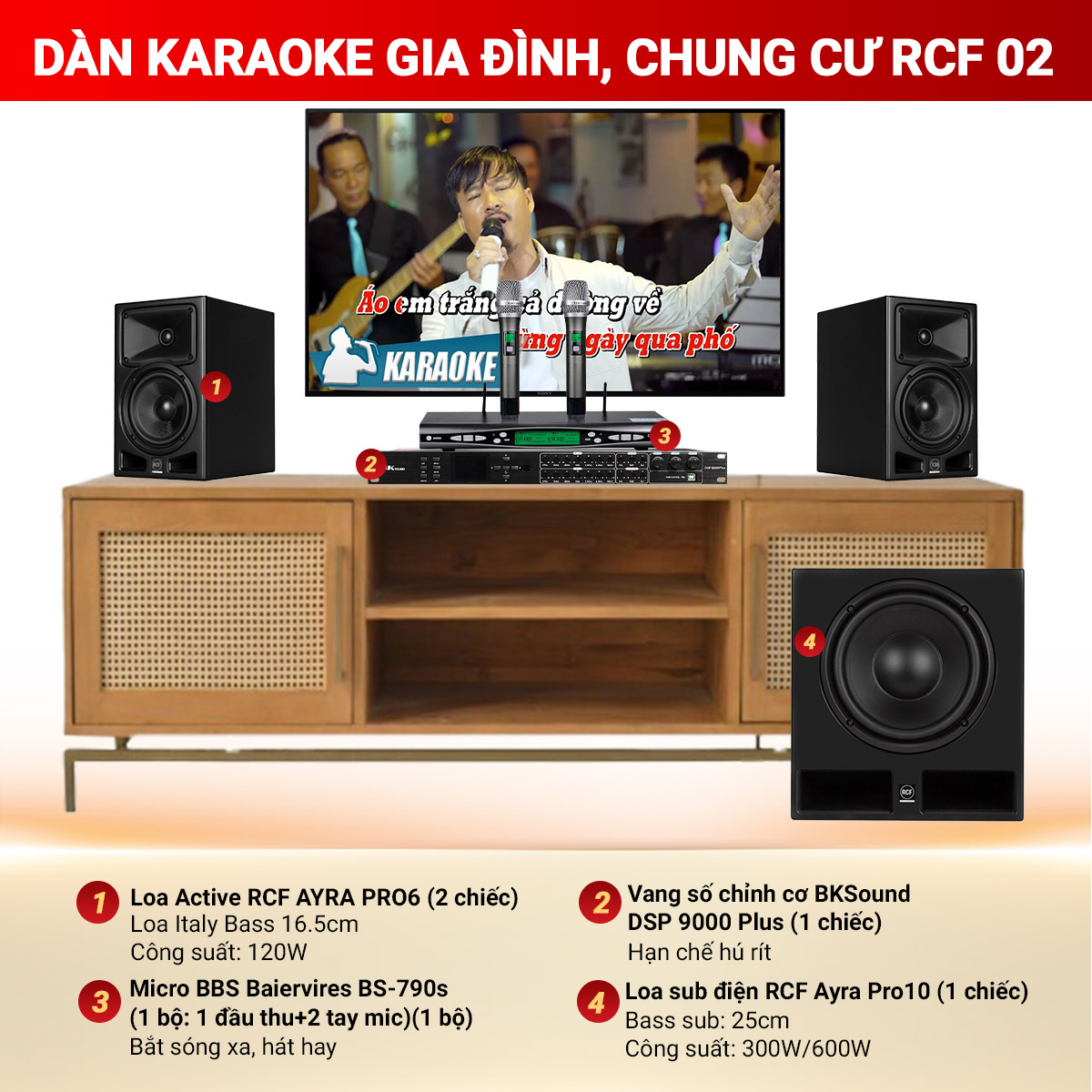 D&agrave;n karaoke gia đ&igrave;nh, Chung Cư RCF 02