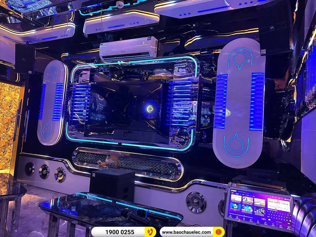 Lắp đặt 6 ph&ograve;ng h&aacute;t kinh doanh JBL hơn 800tr cho qu&aacute;n karaoke Sky tại H&agrave; Nội