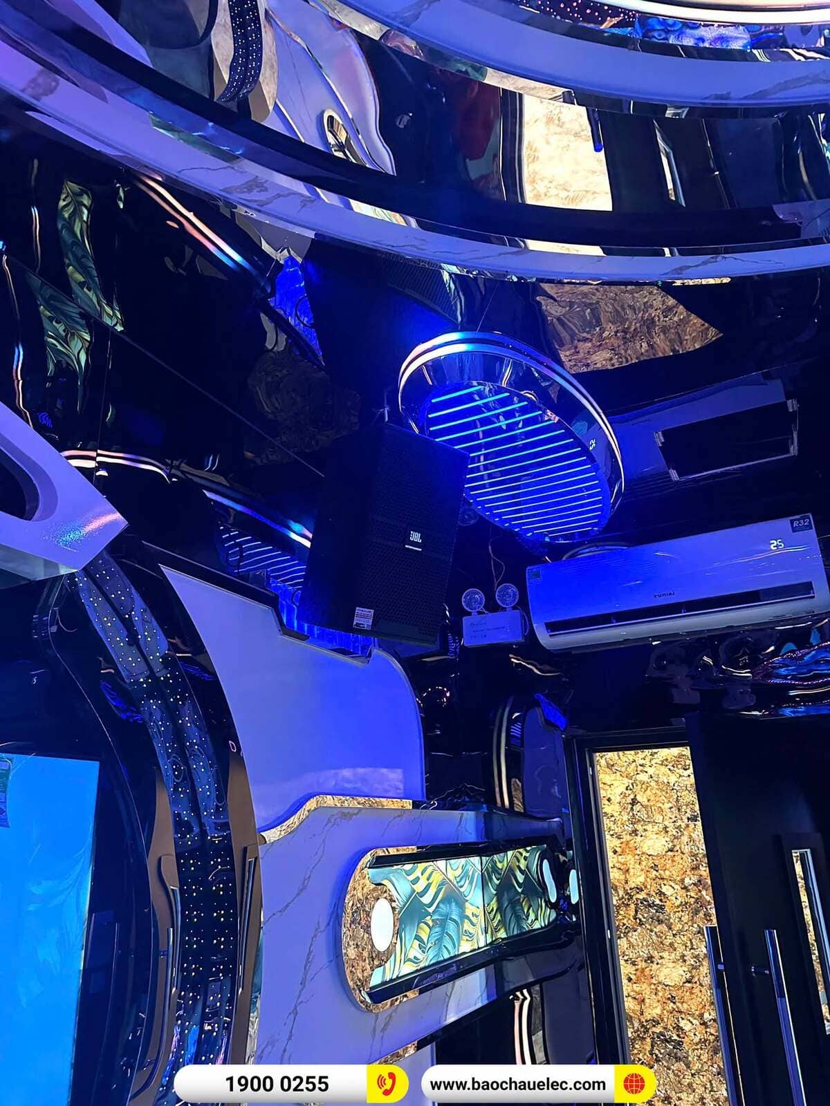 Lắp đặt 6 ph&ograve;ng h&aacute;t kinh doanh JBL hơn 800tr cho qu&aacute;n karaoke Sky tại H&agrave; Nội
