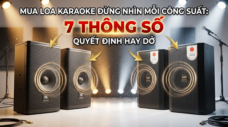 7 thông số quyết định loa hay dở
