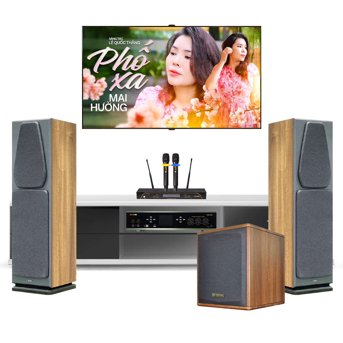 Dàn Karaoke - Nghe Nhạc BIK 03 (BIK BH-X1051, BIK BDA-X33, BIK BH-AW25, BIK BJ-U200)