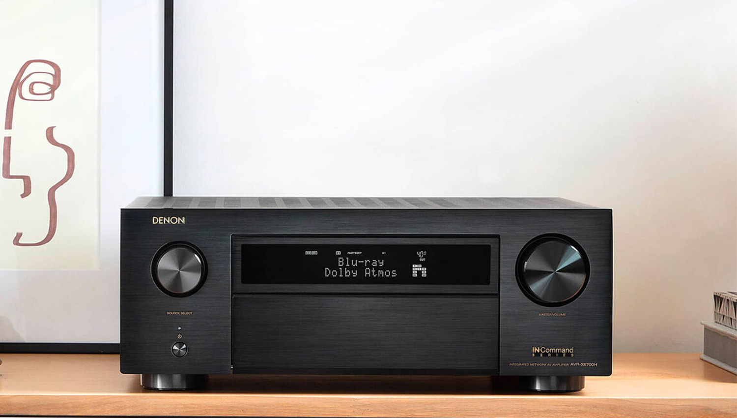Amply Denon AVR-X6700H thực tế