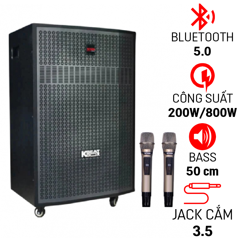 Loa kéo Acnos CB56GD