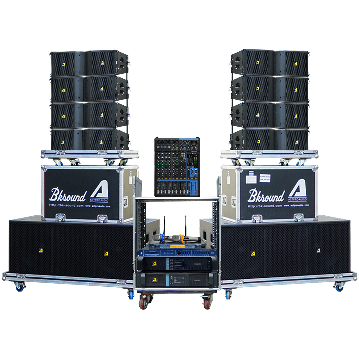 Dàn âm thanh Line Array Passive Actpro 02
