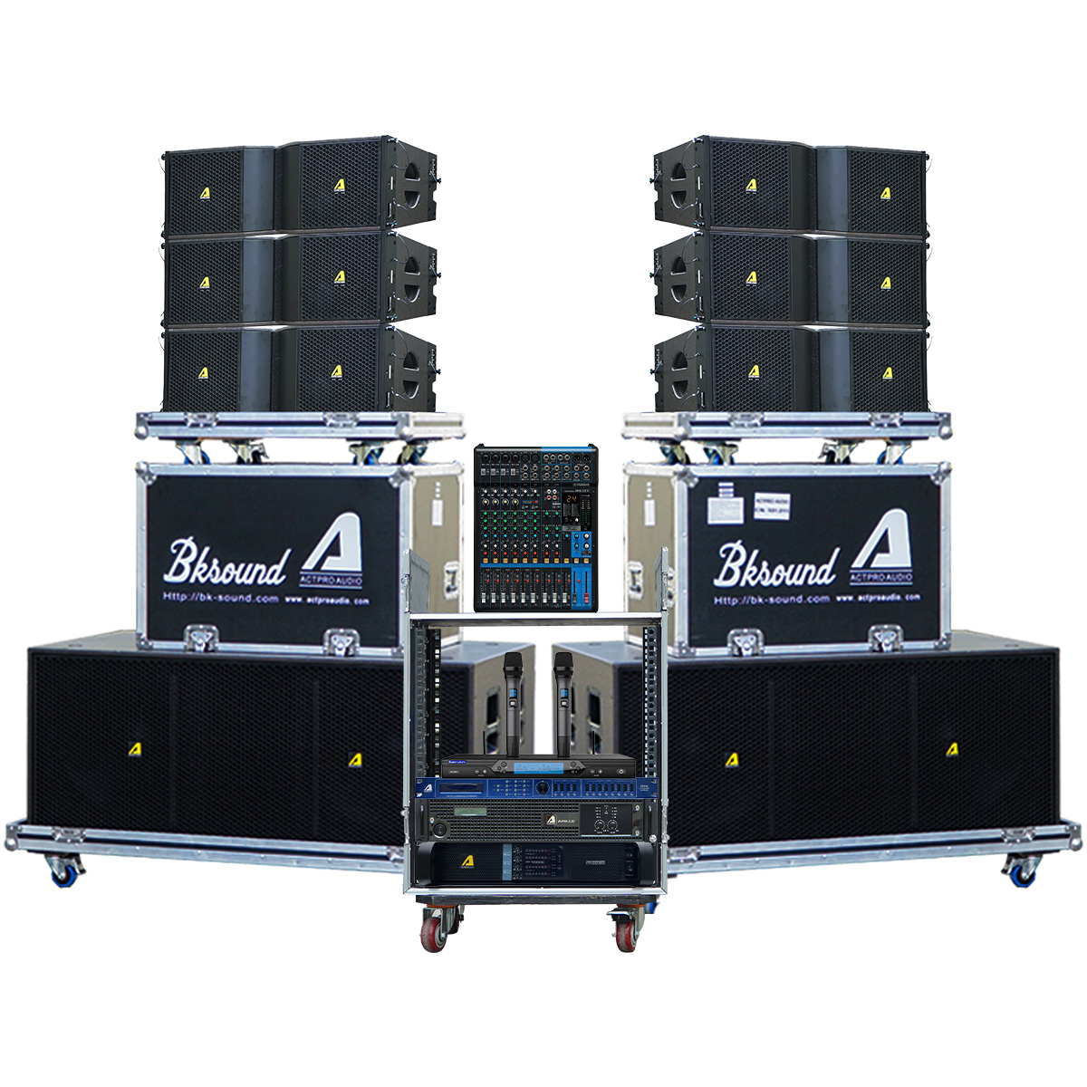 Dàn âm thanh Line Array 2 way Passive Actpro 23