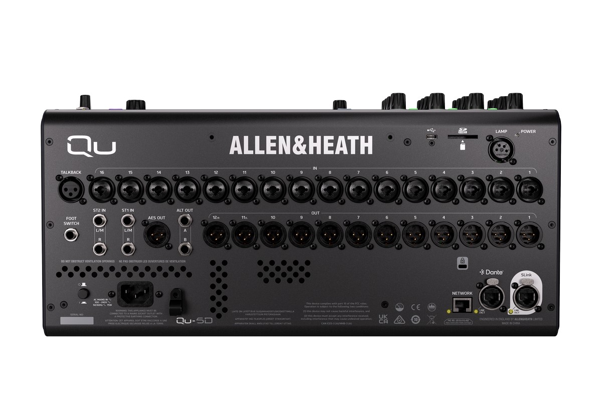 Mixer Allen & Heath Qu-5D
