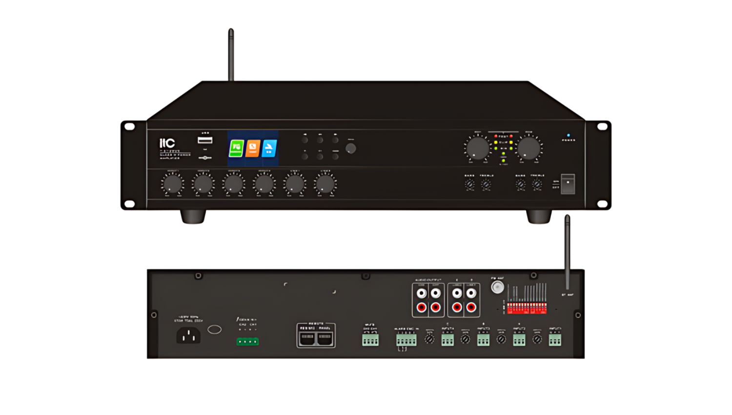 Amply Kỹ ThAmply Kỹ Thuật Số ITC 4 kênh T-4120UCuật Số ITC 2 kênh T-2240UC