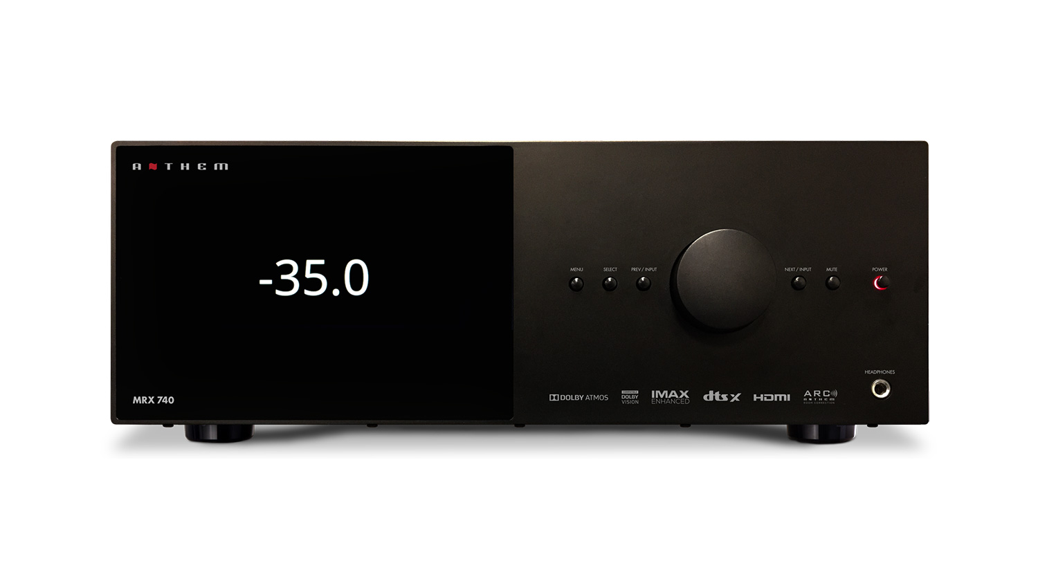 Amply Anthem MRX 740 mặt trước
