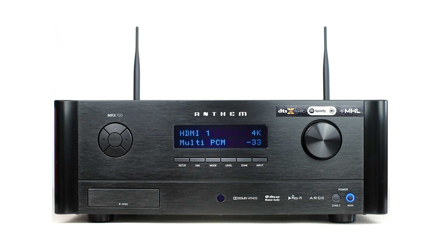 Amply Athem MRX 720 mặt trước
