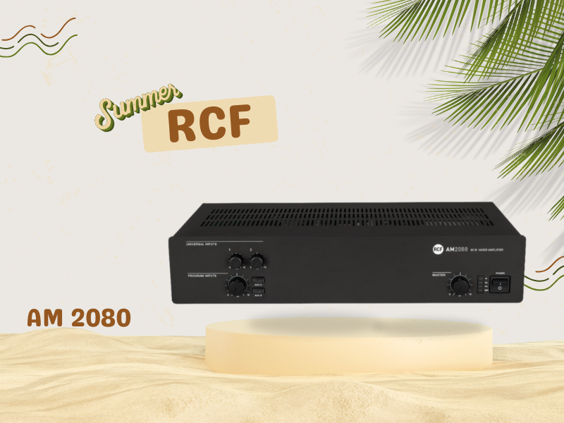 Amply Liền Mixer RCF AM 2080