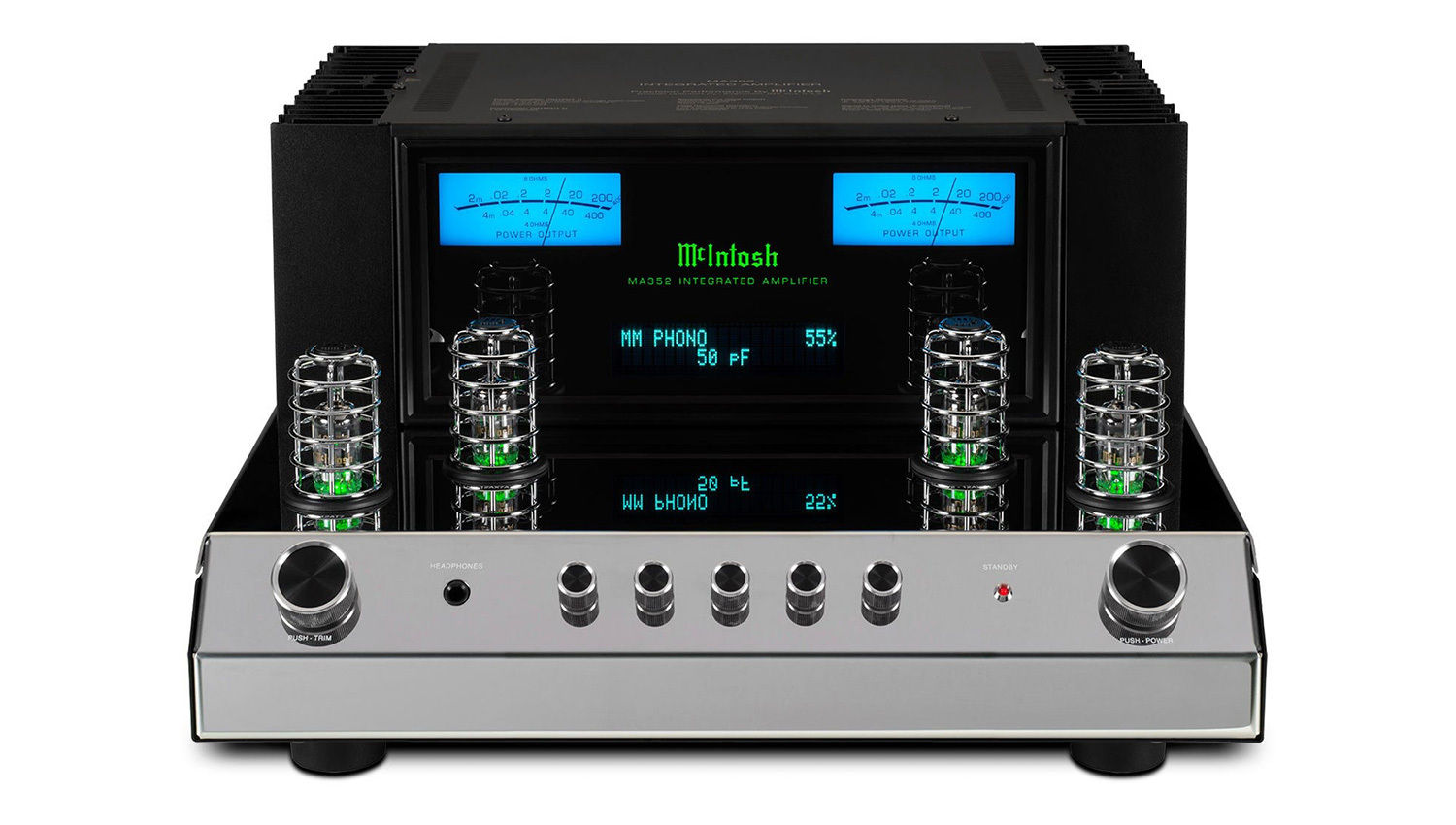 Amply McIntosh MA352 mặt trước