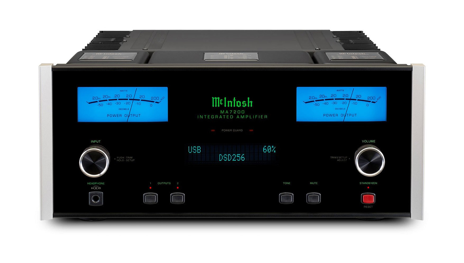 Amply McIntosh MA7200 mặt trước