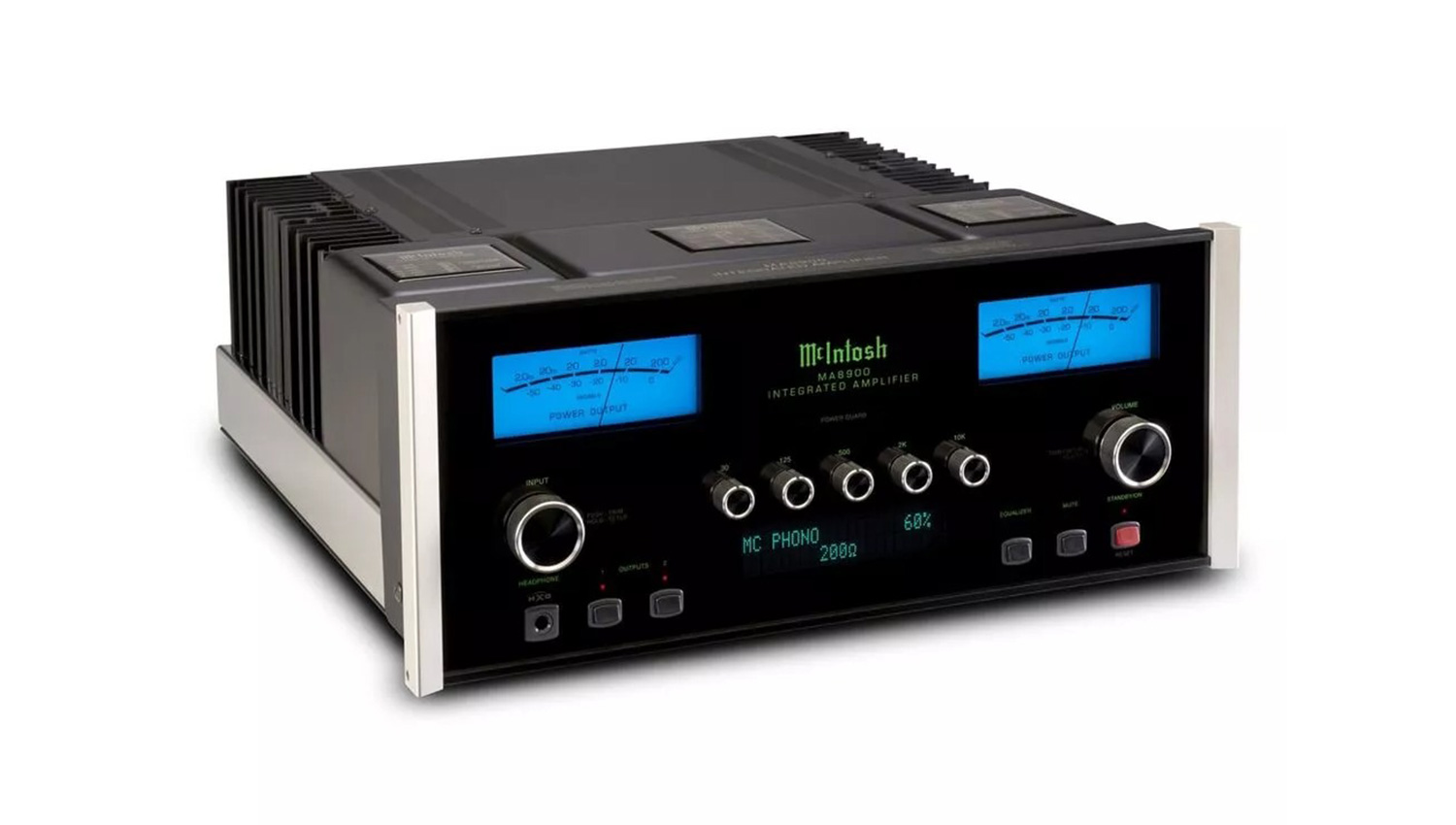 Amply McIntosh MA8900 mặt nghiêng phải