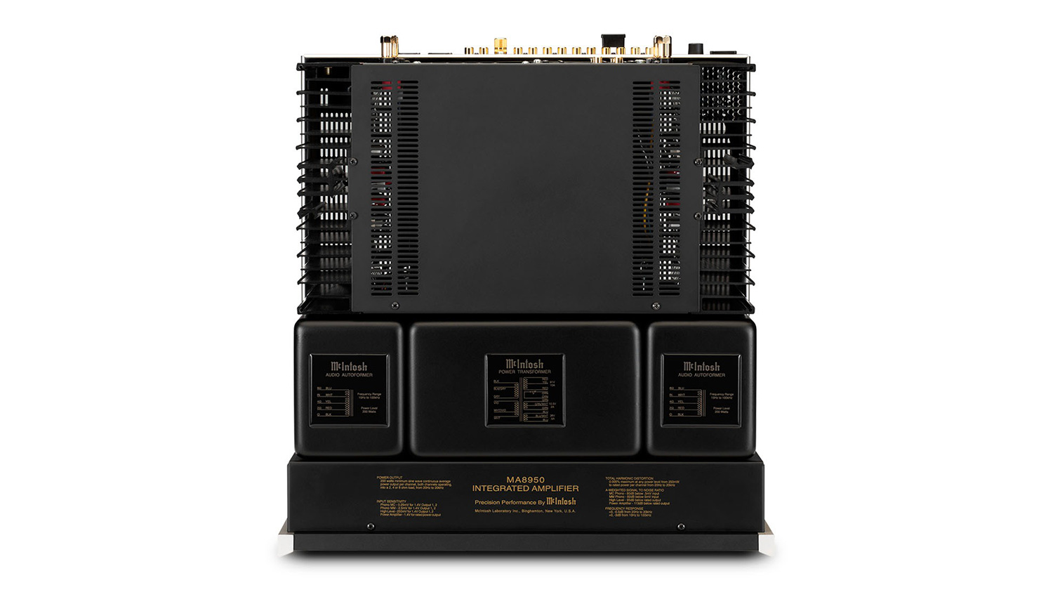 Amply McIntosh MA8950 mặt trên