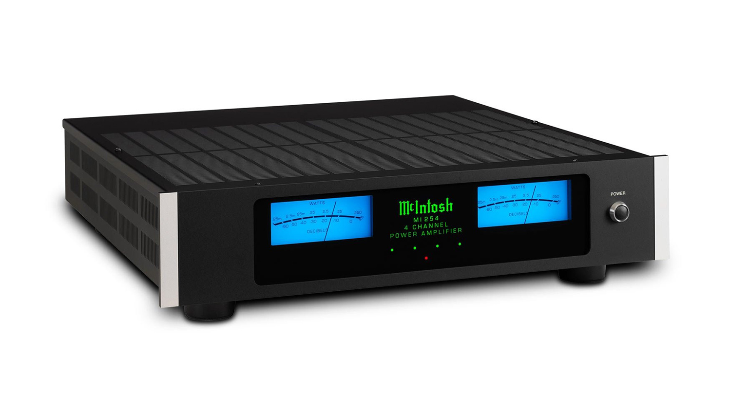 Amply McIntosh MI254 mặt nghiêng phải