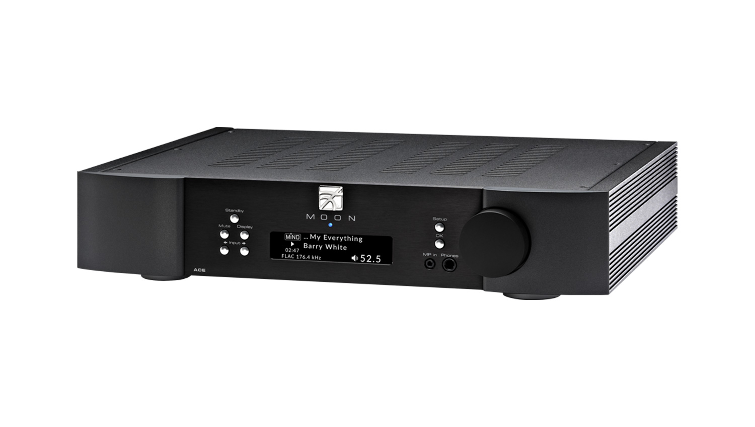 Amply Moon Neo ACE black mặt nghiêng phải