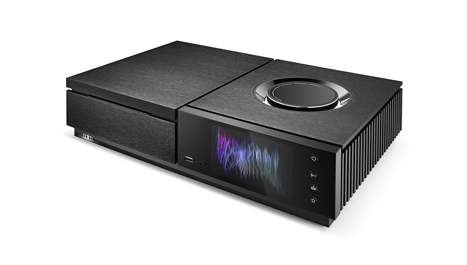 Amply Naim Uniti Star mặt nghiêng phải