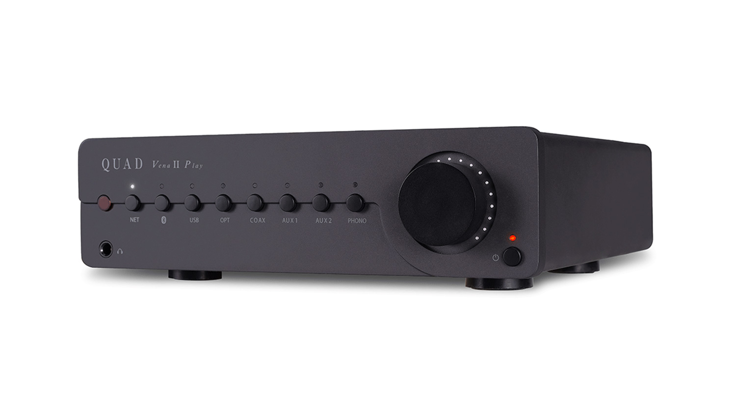 Amply Quad Vena II black mặt nghiêng phải