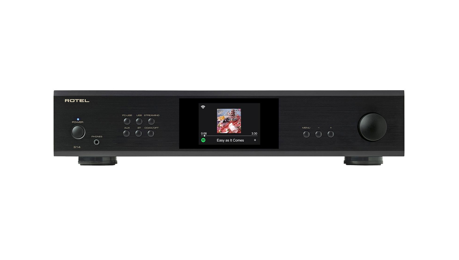 Amply Rotel Integrated Network Stream S14 mặt trước
