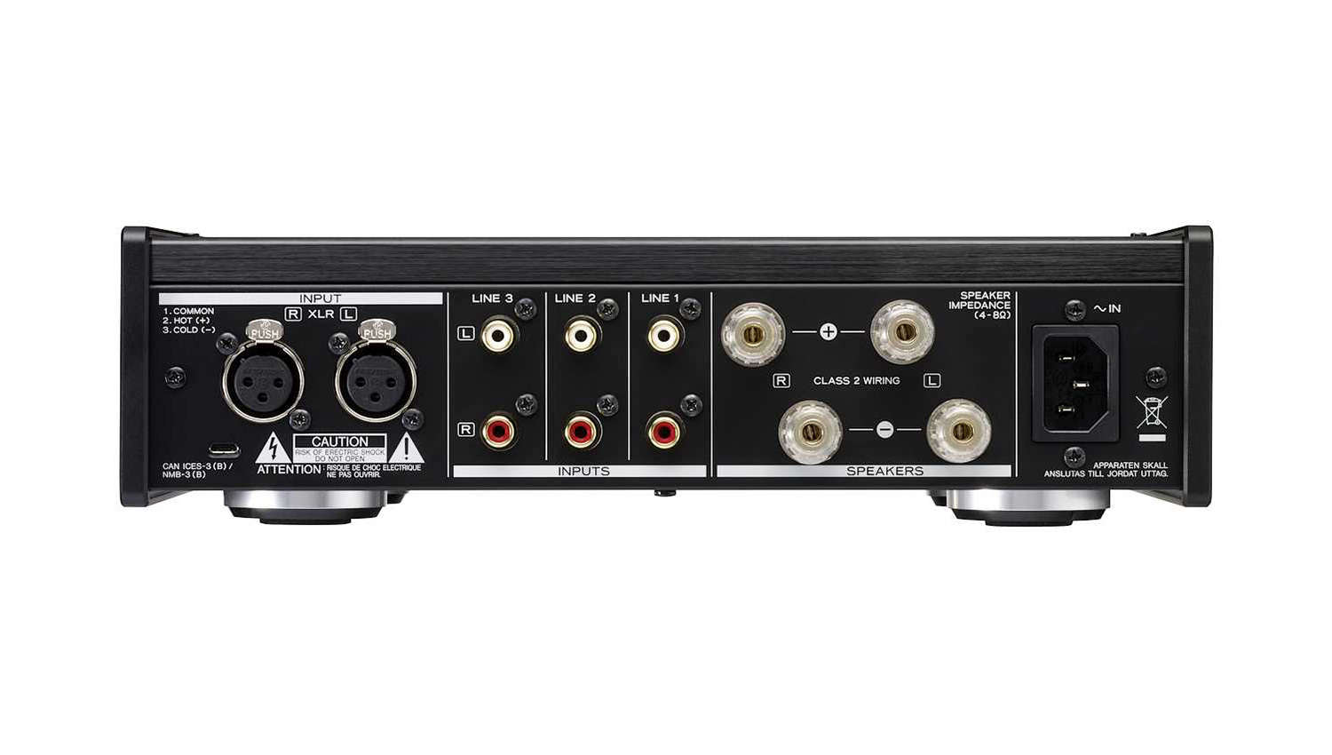 Amply Teac AI-501DA mặt sau