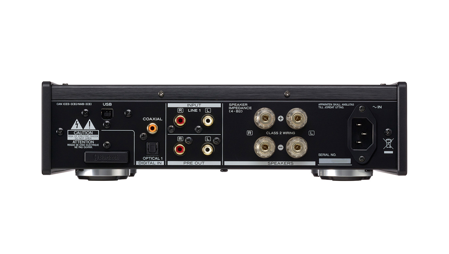 Amply Teac AI-503 mặt sau