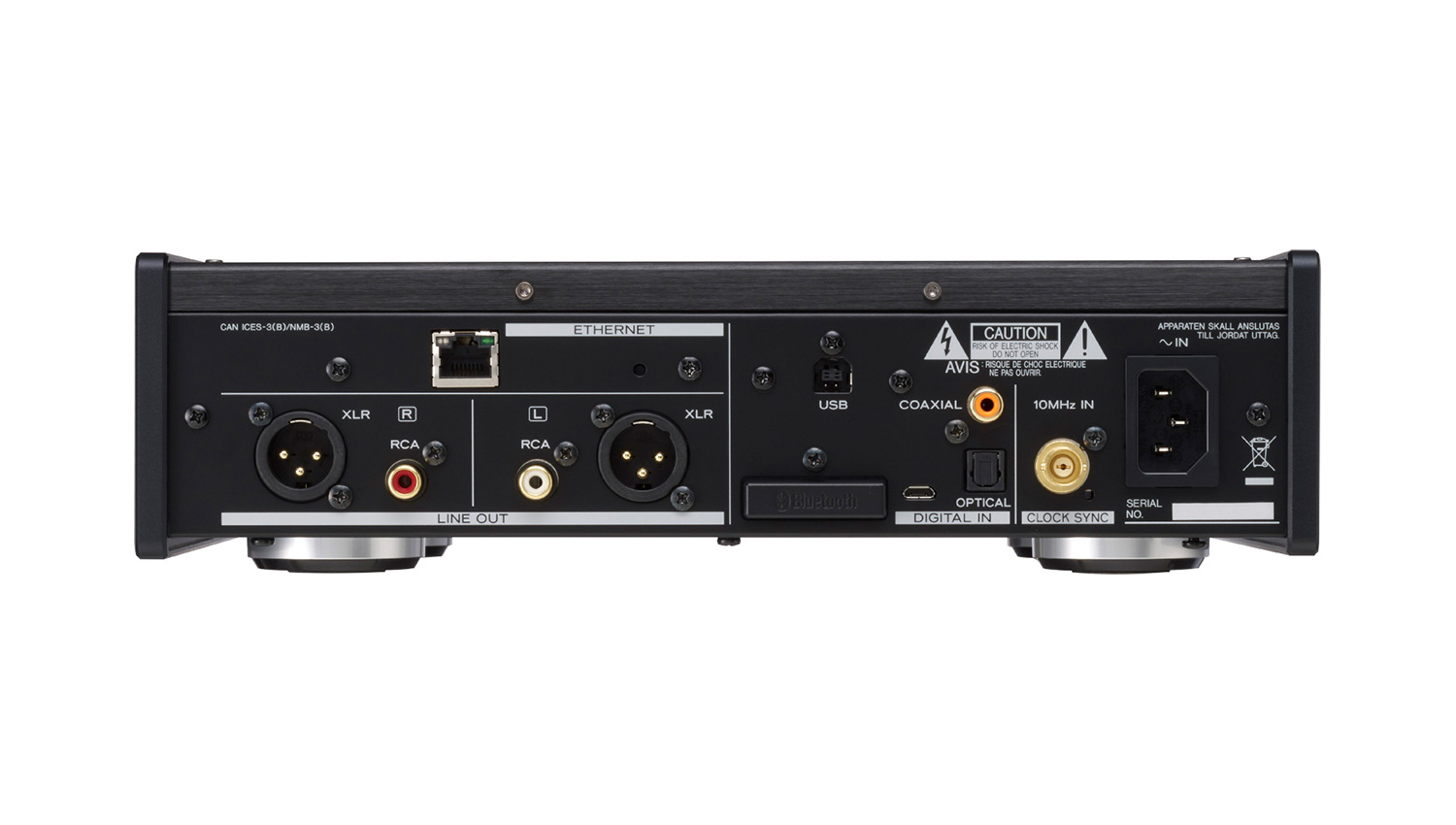 Amply Teac NT-505 mặt sau