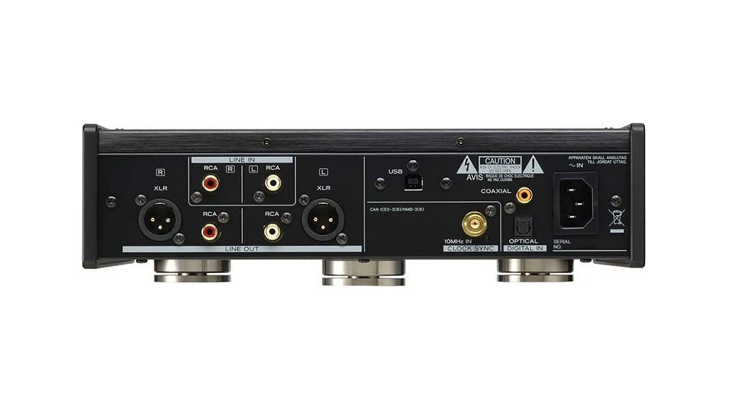 Amply Teac UD-503 mặt sau