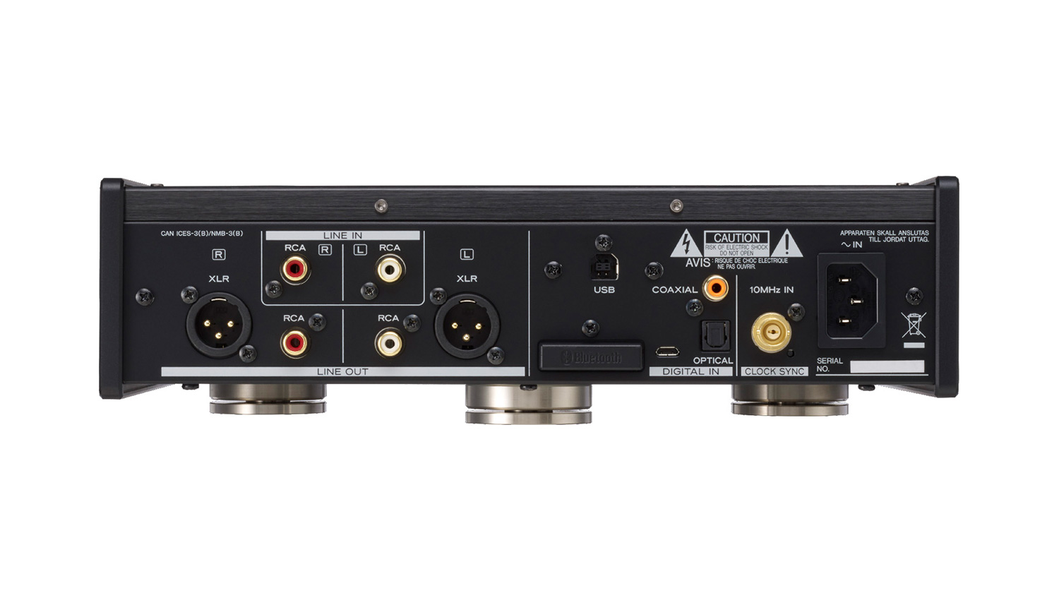 Amply Teac UD-505 mặt sau