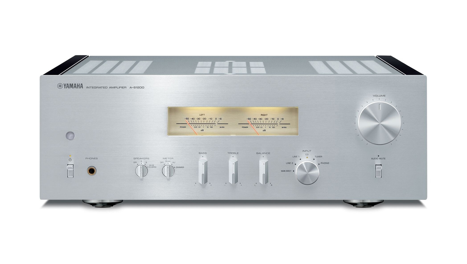 Amply Yamaha A-S1200 Silver mặt trước