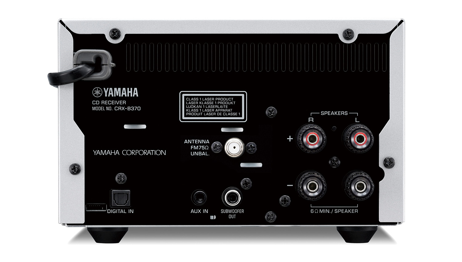 Amply Yamaha CRX B370 mặt sau
