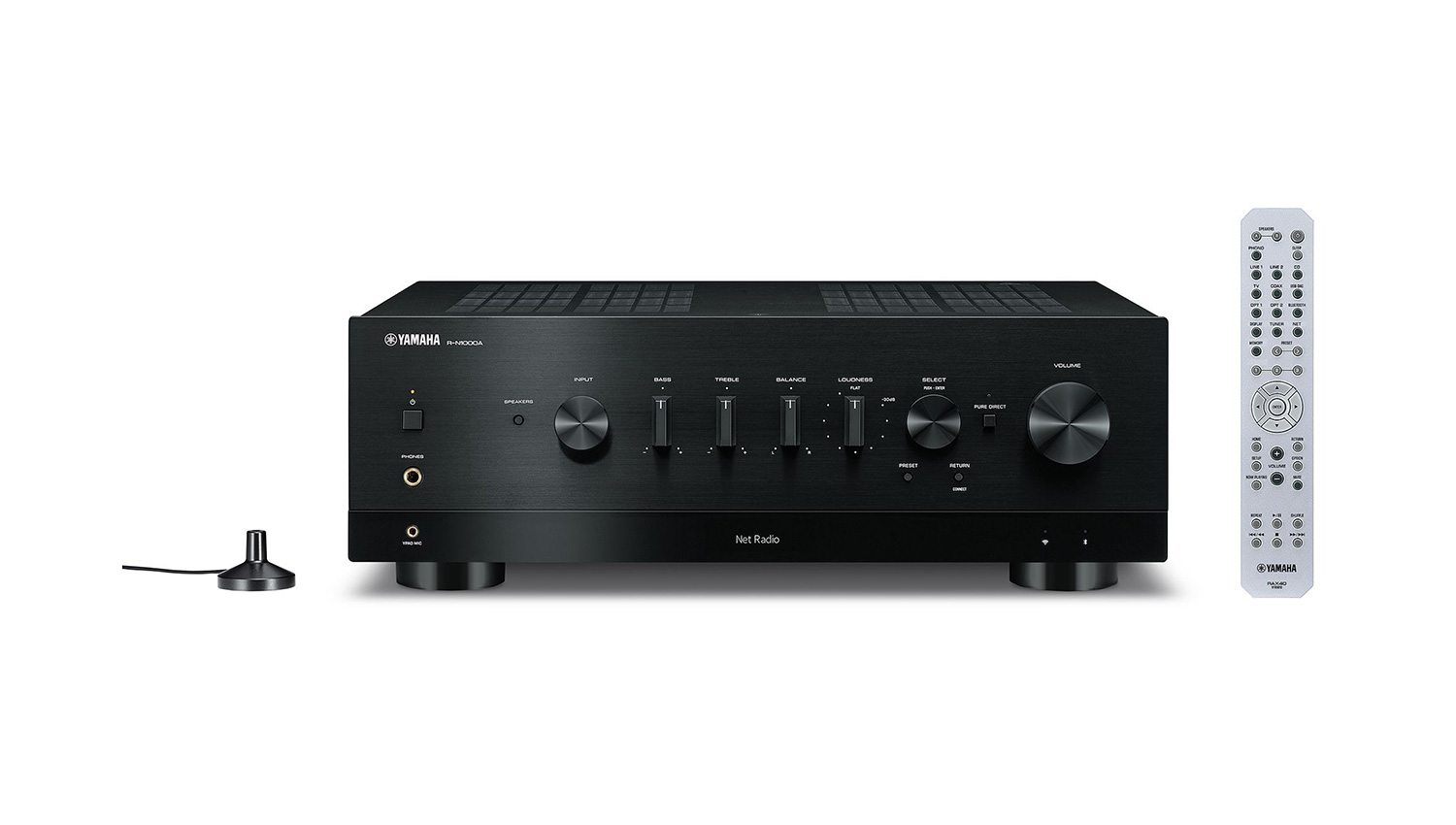 Amply Yamaha R-N1000A Black