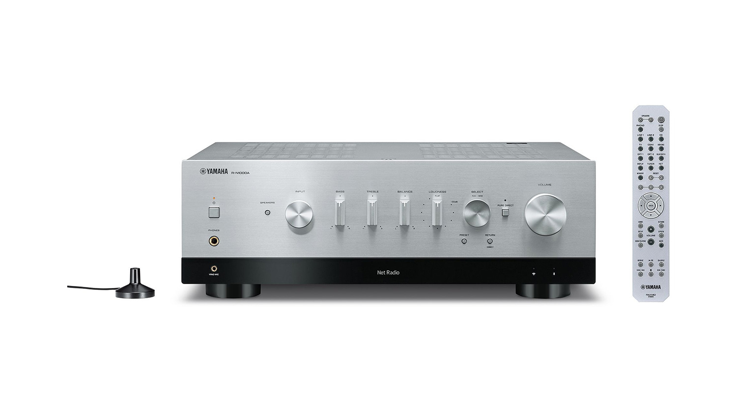 Amply Yamaha R-N1000A Silver