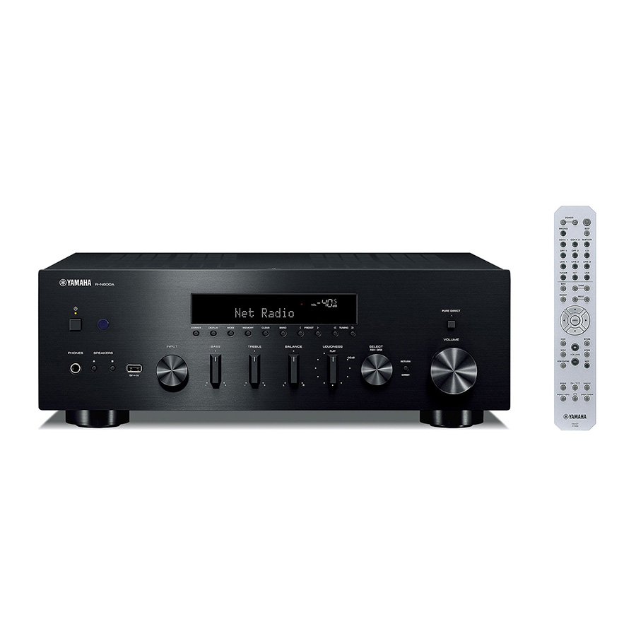Amply Yamaha R-N600A Black