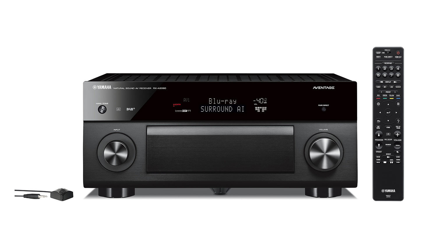 Amply Yamaha RX A2080 mặt trước