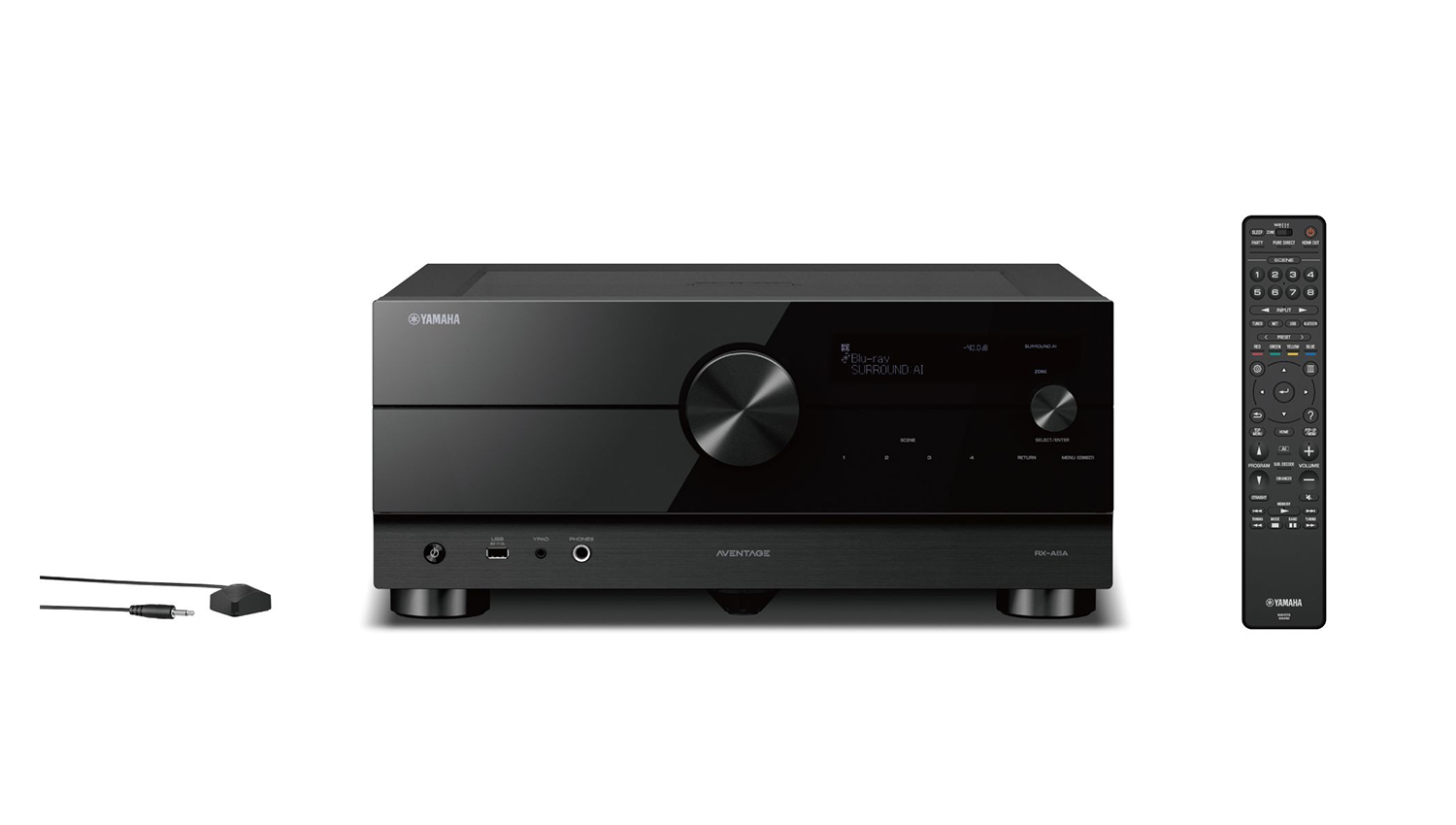 Amply Yamaha RX-A6A mặt trước